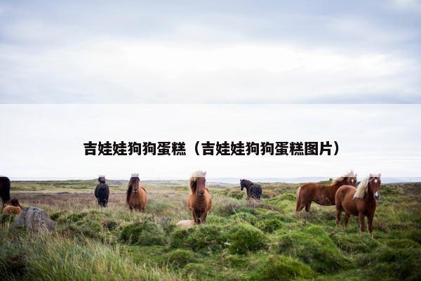 吉娃娃狗狗蛋糕（吉娃娃狗狗蛋糕图片）