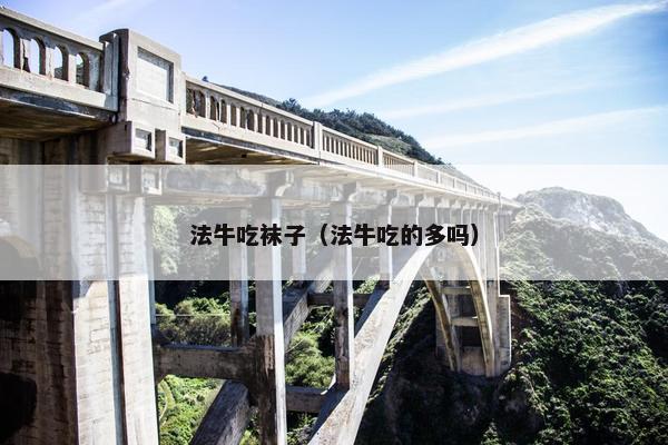 法牛吃袜子（法牛吃的多吗）