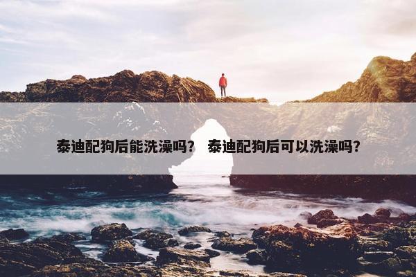 泰迪配狗后能洗澡吗？ 泰迪配狗后可以洗澡吗？