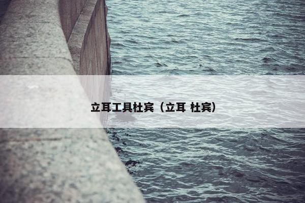 立耳工具杜宾（立耳 杜宾）