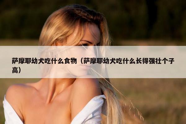 萨摩耶幼犬吃什么食物（萨摩耶幼犬吃什么长得强壮个子高）
