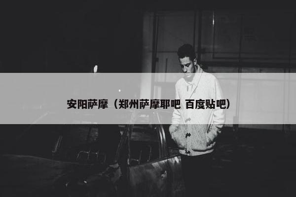 安阳萨摩（郑州萨摩耶吧 百度贴吧）