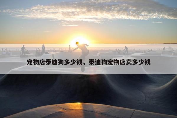 宠物店泰迪狗多少钱，泰迪狗宠物店卖多少钱