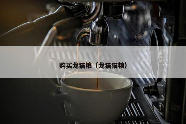 购买龙猫粮（龙猫猫粮）