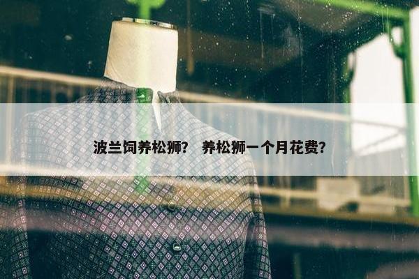 波兰饲养松狮？ 养松狮一个月花费？