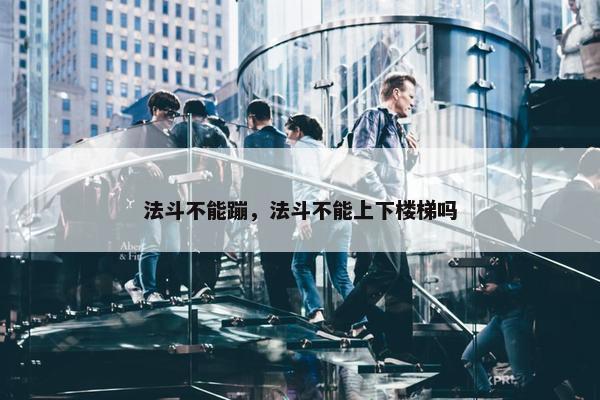法斗不能蹦，法斗不能上下楼梯吗
