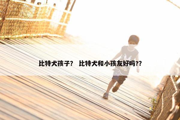 比特犬孩子？ 比特犬和小孩友好吗?？