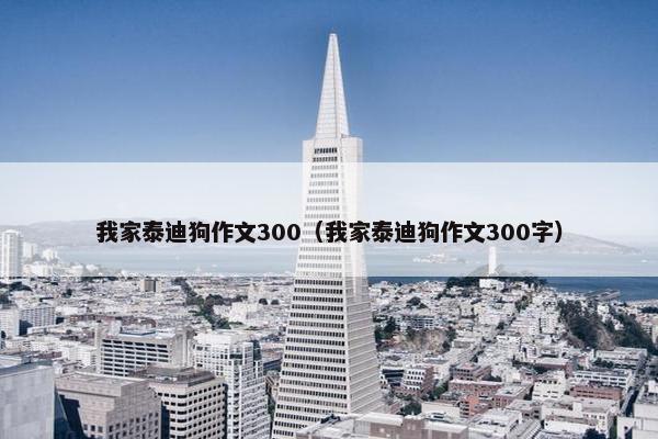 我家泰迪狗作文300（我家泰迪狗作文300字）