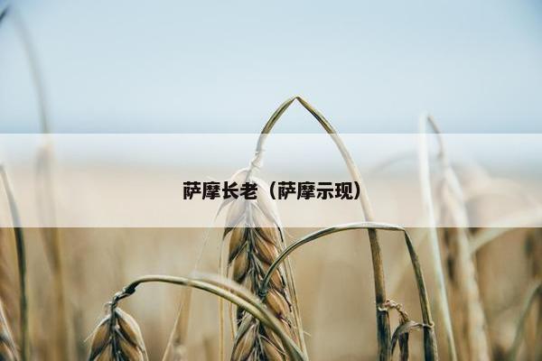萨摩长老(萨摩示现) 萨摩长老(萨摩示现)