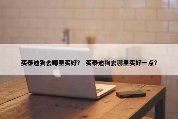 买泰迪狗去哪里买好？ 买泰迪狗去哪里买好一点？