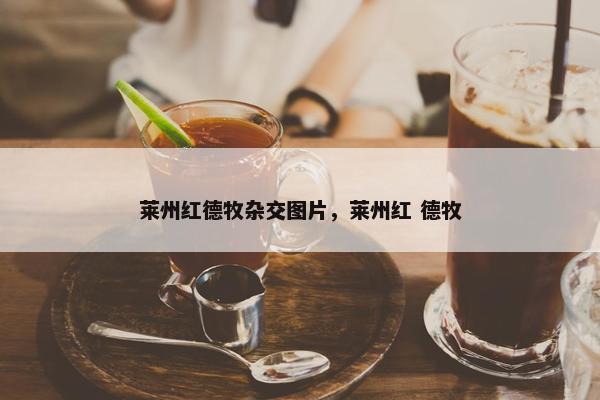 莱州红德牧杂交图片,莱州红 德牧
