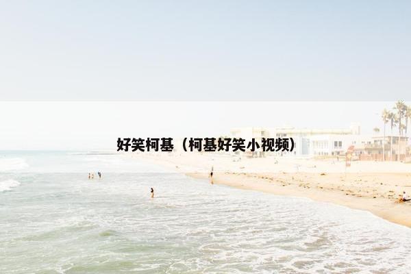 好笑柯基(柯基好笑小视频)