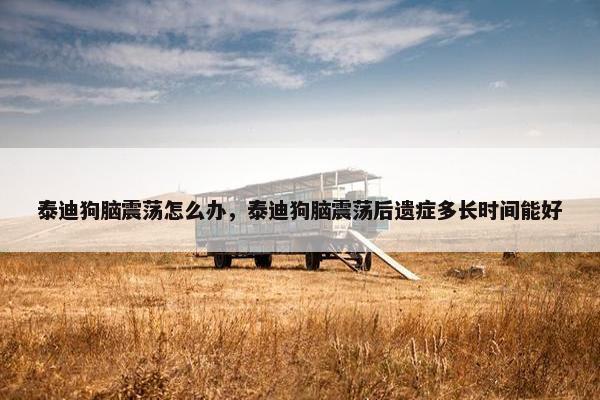 泰迪狗脑震荡怎么办，泰迪狗脑震荡后遗症多长时间能好