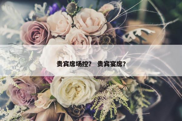 贵宾席场控？ 贵宾宴席？
