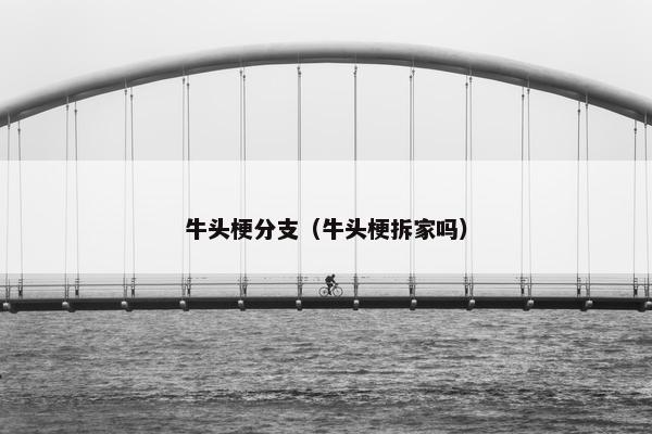 牛头梗分支（牛头梗拆家吗）