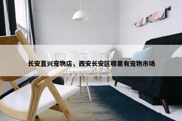 长安直兴宠物店，西安长安区哪里有宠物市场