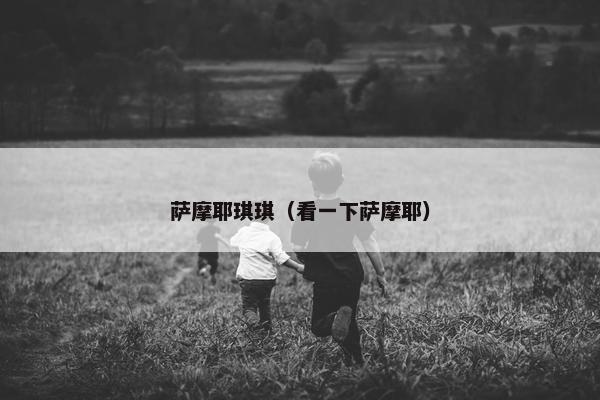 萨摩耶琪琪（看一下萨摩耶）