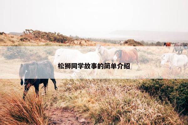 松狮同学故事的简单介绍