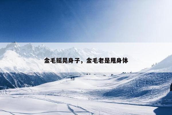 金毛摇晃身子，金毛老是甩身体