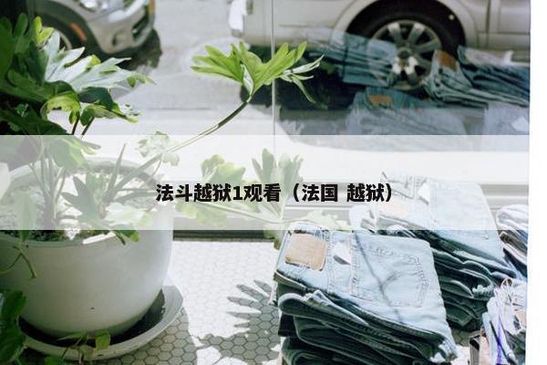 法斗越狱1观看（法国 越狱）