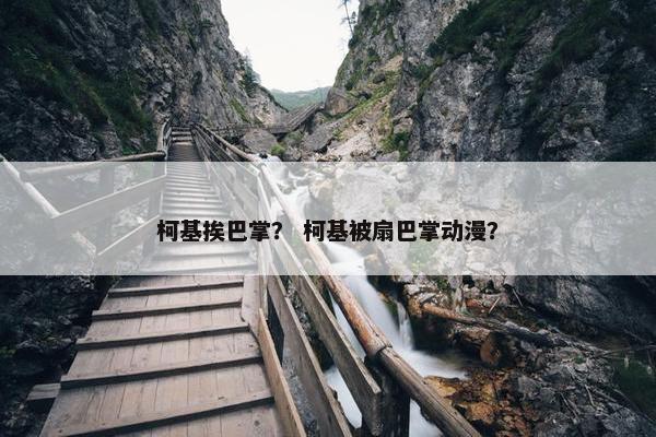 柯基挨巴掌？ 柯基被扇巴掌动漫？