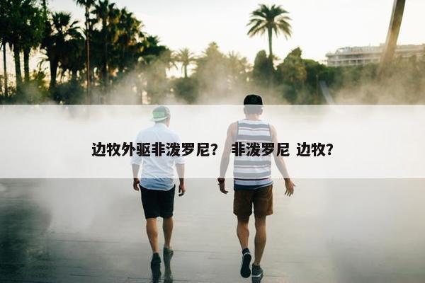 边牧外驱非泼罗尼？ 非泼罗尼 边牧？