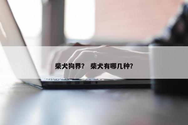柴犬狗界？ 柴犬有哪几种？