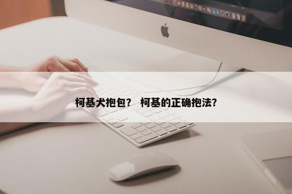 柯基犬抱包？ 柯基的正确抱法？