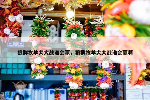 狼群牧羊犬大战谁会赢，狼群牧羊犬大战谁会赢啊