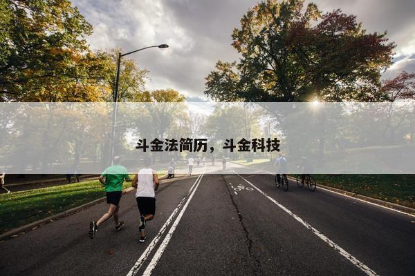 斗金法简历，斗金科技