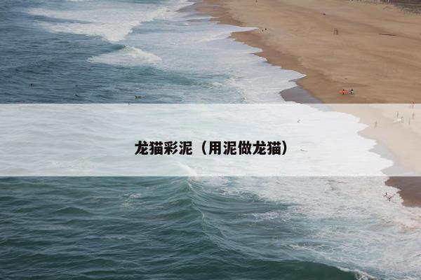 龙猫彩泥（用泥做龙猫）