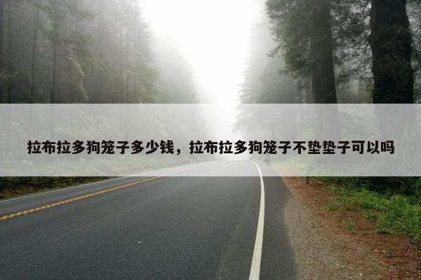 拉布拉多狗笼子多少钱，拉布拉多狗笼子不垫垫子可以吗