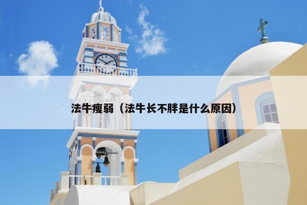 法牛瘦弱（法牛长不胖是什么原因）