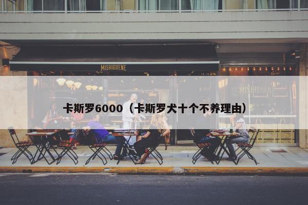 卡斯罗6000（卡斯罗犬十个不养理由）