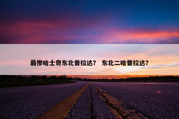 最惨哈士奇东北普拉达？ 东北二哈普拉达？