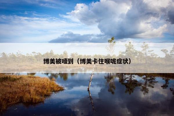 博美被噎到（博美卡住喉咙症状）