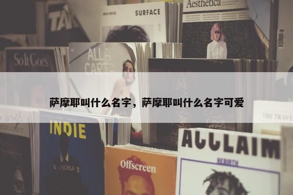 萨摩耶叫什么名字，萨摩耶叫什么名字可爱
