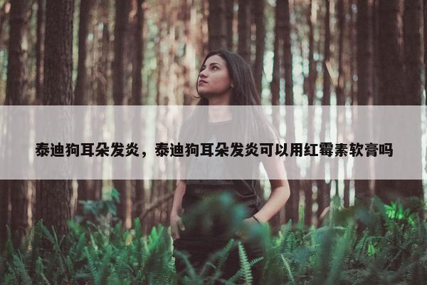 泰迪狗耳朵发炎，泰迪狗耳朵发炎可以用红霉素软膏吗