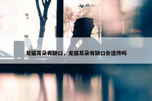 龙猫耳朵有缺口，龙猫耳朵有缺口会遗传吗
